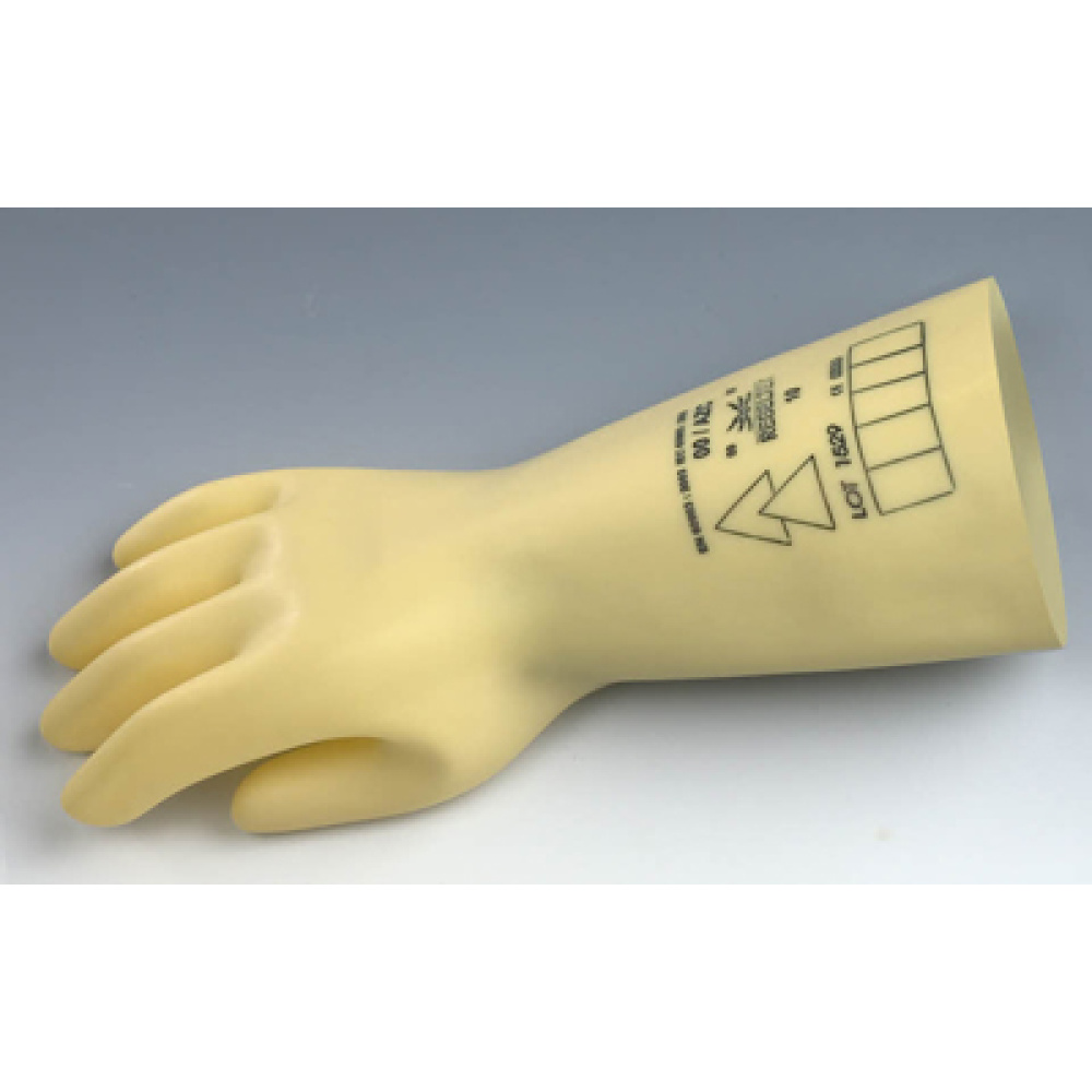 Gants de travail isolants / Gants de travail diélectriques / Gants de  travail de latex / 0.5 kV / Classe 00 / 360 mm / ATPV 1.98 cal/cm²