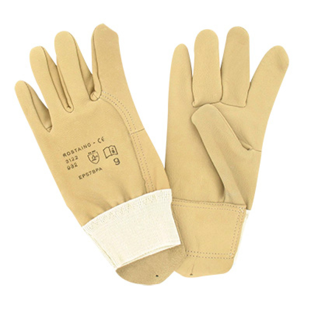 Gants cuir hydrofuge EPS7BPA - Gants de Protection pour Monteur