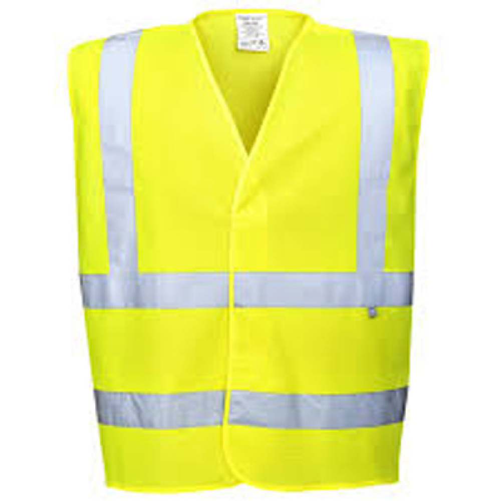 Gilet HV antistatique, retard flammes - Vêtements Haute Visibilité -  Somatico