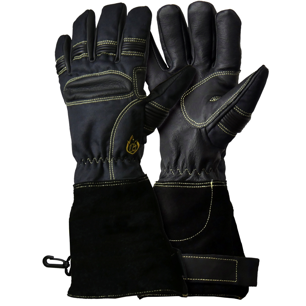 Gants cuir intervention SP avec manchett - Gants d'Intervention