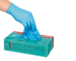 Gants jetables nitrile non poudré