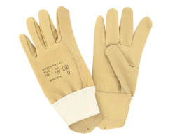 Gants cuir intervention SP avec manchett - Gants d'Intervention - Somatico