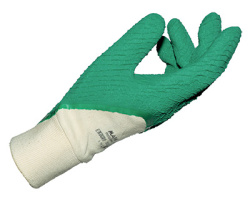 Gants ENDURO 330, latex naturel vert (5)