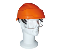 Casque IRIS II, non aéré avec lunettes