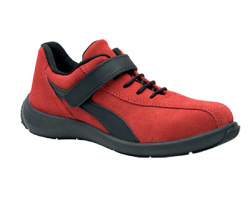 CHAUSSURES BASSES S1P FEMME ELEA ROUGE