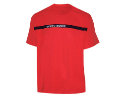 Tee-shirt rouge SECURITE INCENDIE