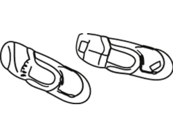SUPPORTS LAMPE -F1 SF-