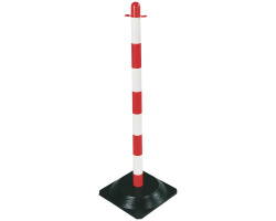 Poteau de support bicolore, hauteur 90cm