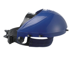 Coque frontale pour écran facial