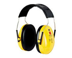 Casque antibruit OPTIME I, jaune