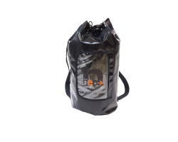 Sac de transport en PVC noir, 35 Litres