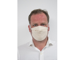 Masque lavable 2 plis, coton - Cat. 1