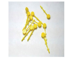 Scellé plastique jaune