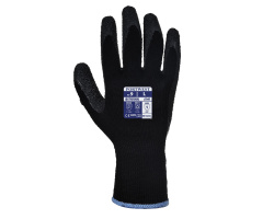 Gants froid-thermique noir enduit latex