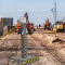 Distributeur gel désinfection CHANTIER