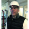 Visière d'hygiène pour casque casquette