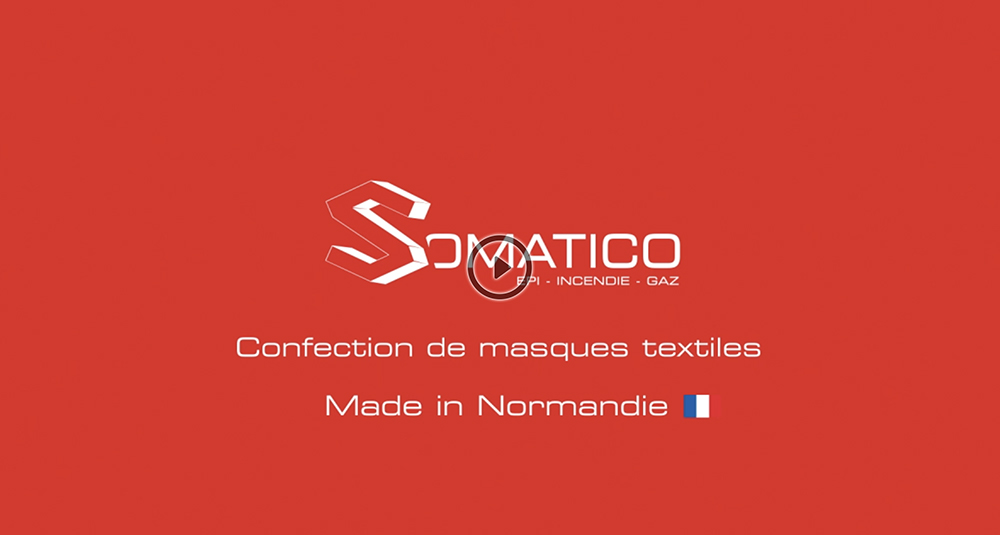 Confection de masques textiles - Made in Normandie