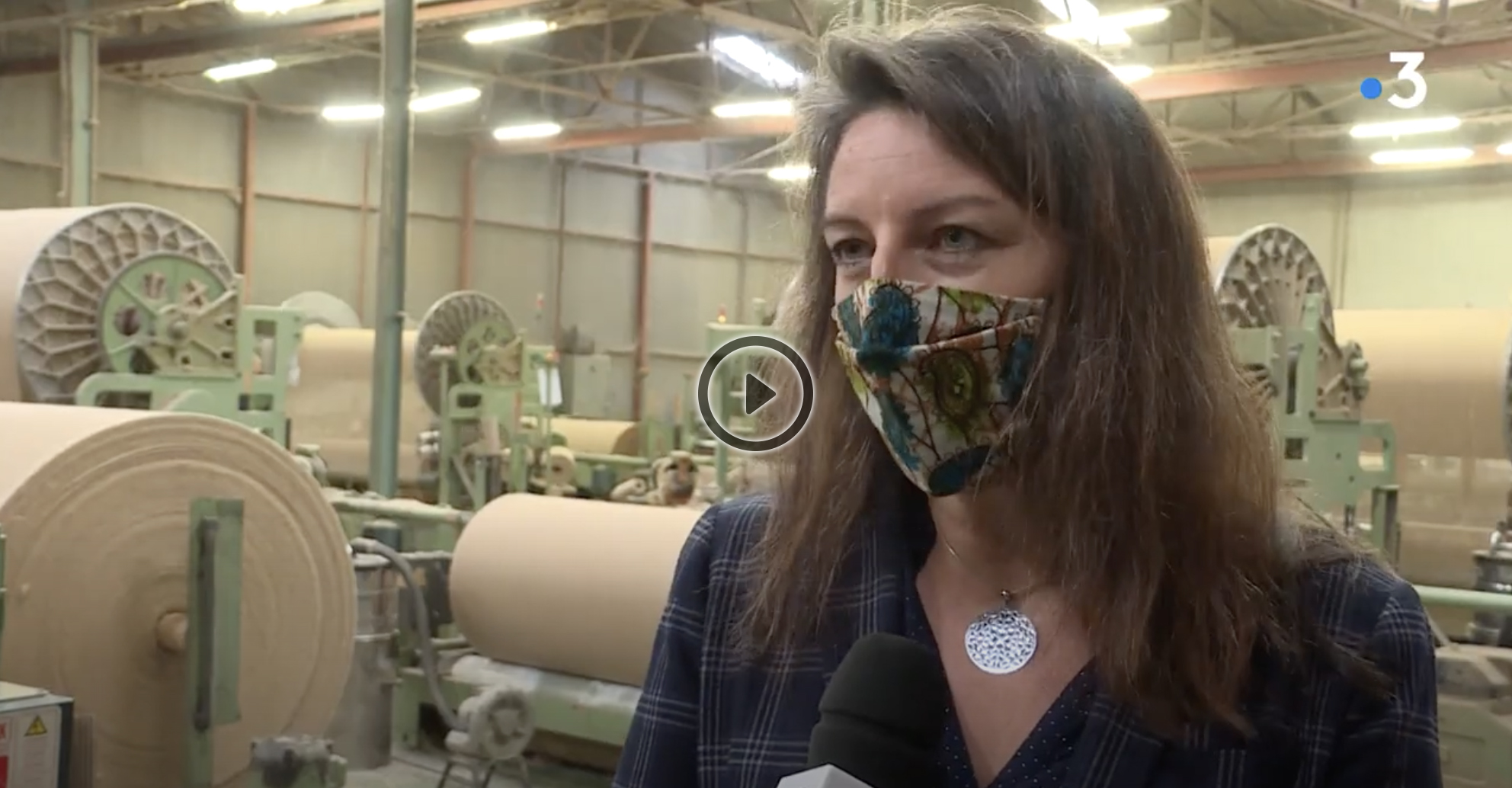 Reportage France 3 sur le Tissage du Ronchay et Somatico